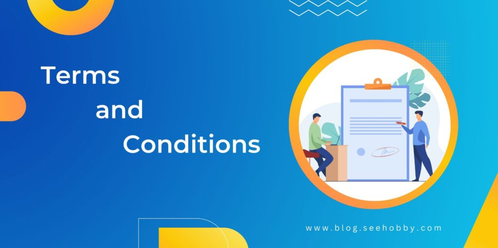 Terms and Conditions - blog.seehobby.com