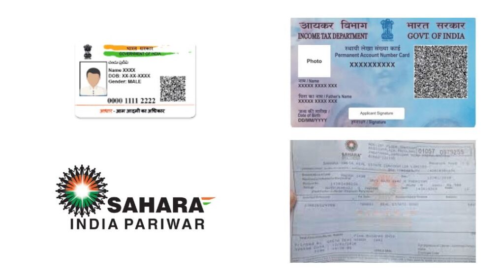 Sahara Refund Required Documents